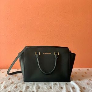 Black MK Tote/Cross Body
